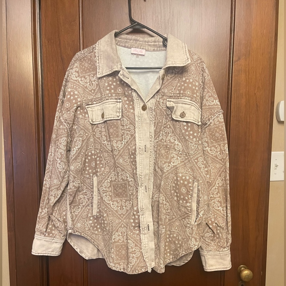Pink Lily Krista Horton Denim Jacket